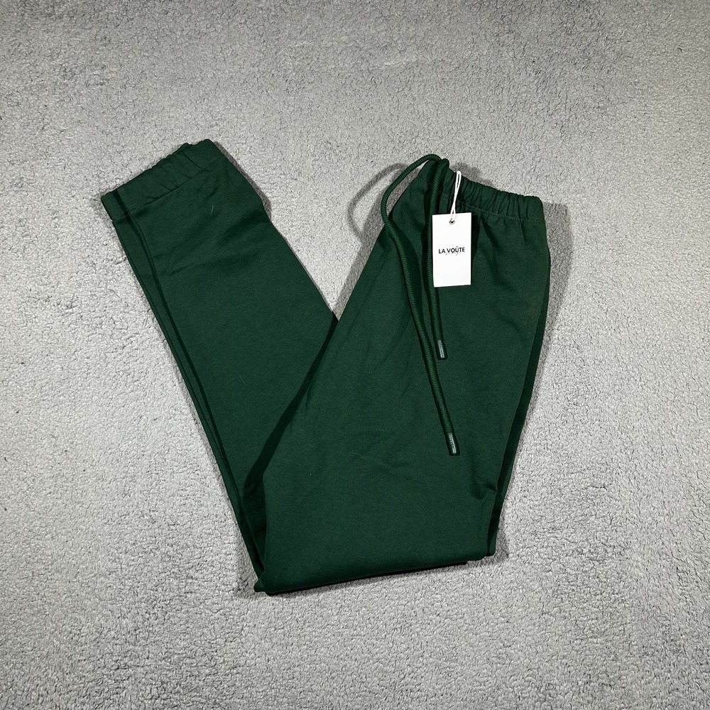 NWT La Voute Lounge Green Sweatpants Women's Size S/M #1981